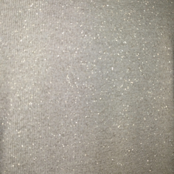 Ann Taylor  Merino Wool/Angora Blend Gold Shimmer and Satin Trim Cardigan - Picture 6 of 12